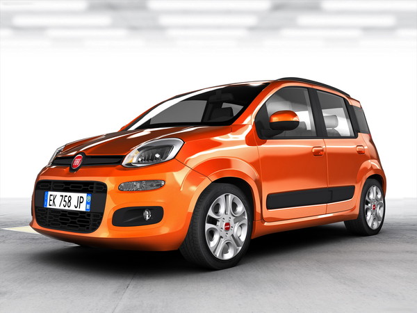3d fiat car - Fiat Panda 2013 by Swan3DStudios